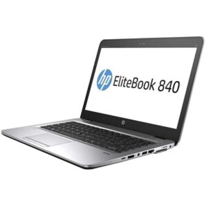 HP EliteBook 840 G3 14" FHD Laptop — Intel Core i5-6th Gen 2.4GHz, 16GB RAM, 512GB SSD, Windows 10 Pro (Renewed)
