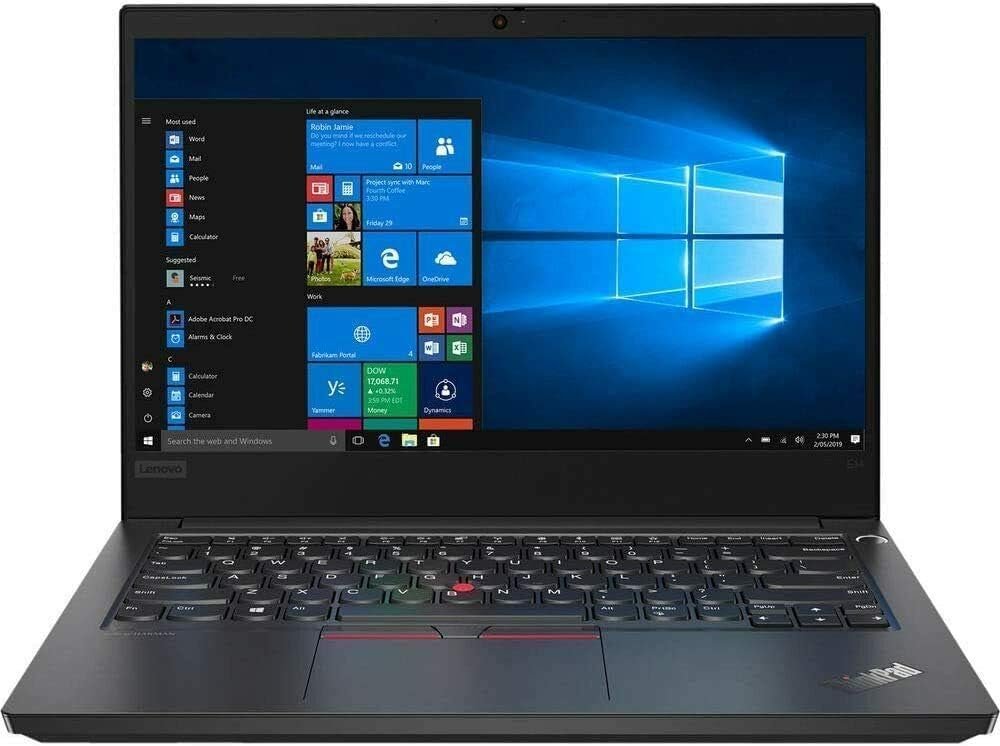 Lenovo ThinkPad E14 Gen 1 (Renewed) – Intel Core i5-10210U, 14" FHD Business Laptop