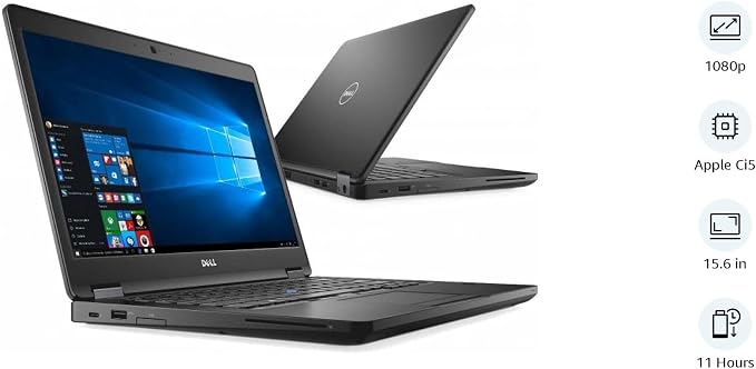 Dell Latitude 5580 (Renewed) – Intel Core i5-7200U, 15.6" FHD Business Laptop - Image 4