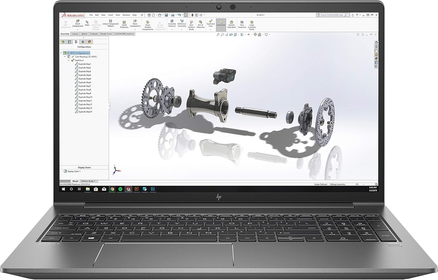 HP ZBook Power G7 Mobile Workstation (Renewed) – Intel Core i7-10750H, 15.6" FHD